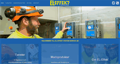 Desktop Screenshot of el-effekt.se