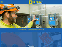 Tablet Screenshot of el-effekt.se